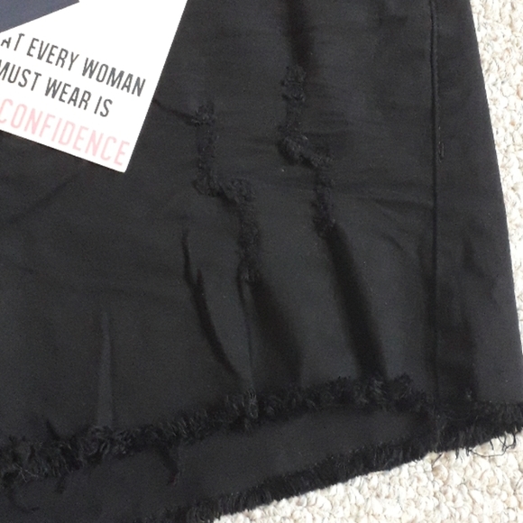NWT Angel Kiss Distressed Shorts - Picture 3 of 8